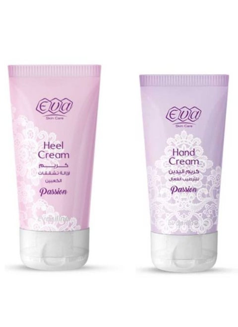 Hand Cream Passion 60ml + Heel Passion Cream Pink 60ml