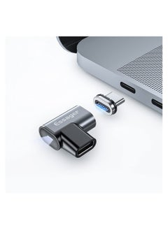 USB C Magnetic Adapter 24Pins, Type C Magnetic Connector Support PD 100W USB3.1 Gen2x2 20Gbps Data Transfer 4K@60 Hz Video Output, Compatible with MacBook Pro/Air Type C Devices