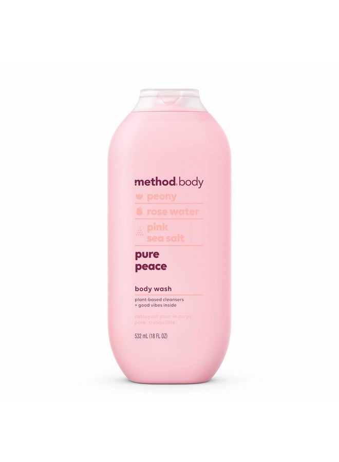 Method Body Wash, Pure Peace, Paraben and Phthalate Free, 18 oz (Pack of 1) - Image 1