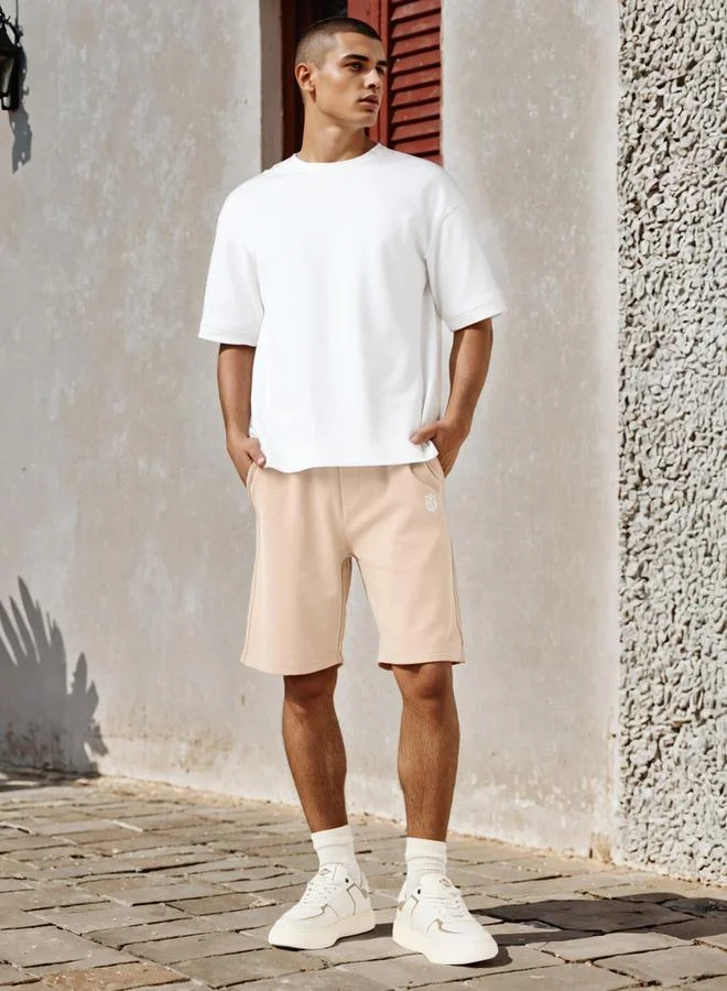 SP Characters NFL Applique Relaxed Fit Shorts with Pockets