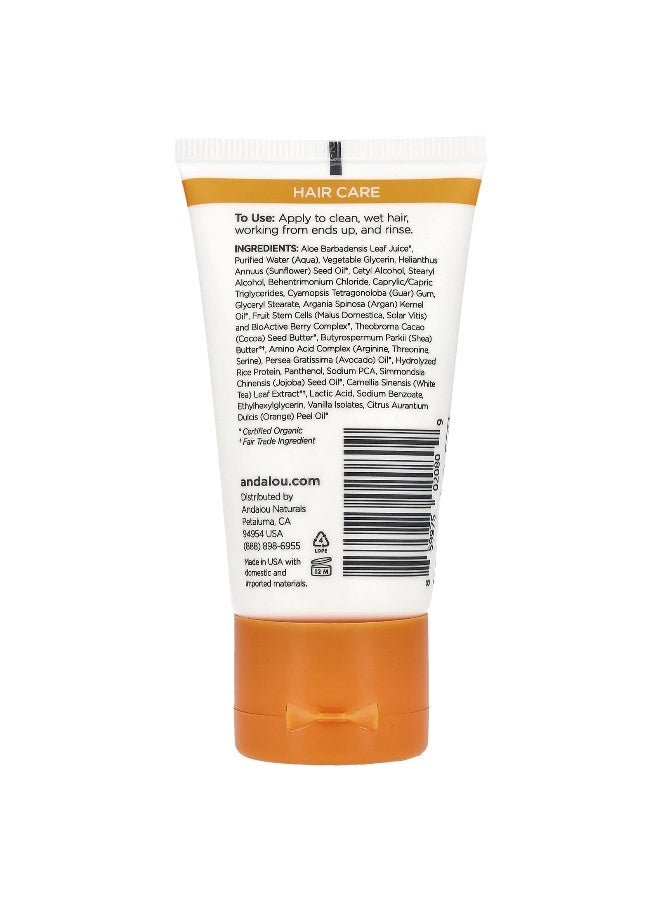 Andalou Naturals Andalou Naturals, Conditioner, Argan Oil & Shea, 1.7 fl oz (50 ml)  - Image 2