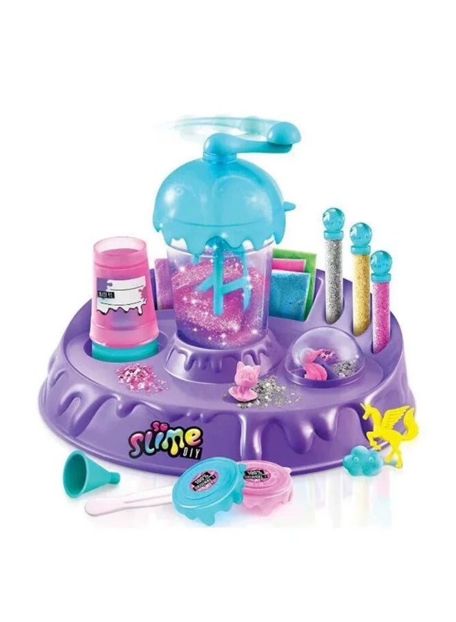 HaHaHai DIY Crystal Slime Factory Kit for Kids – Make 10 Colorful Slimes Just Add Water, No Glue, No Mess – Glitter Foam Non-Sticky Slime Making Set with Shakers & Decorations (Perfect Kids Gift) - Image 3