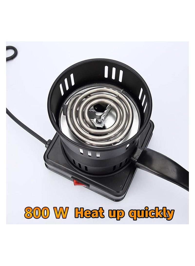 SOSEKO Multipurpose Charcoal Burner Portable Electric Hot Plate Stove - Image 2