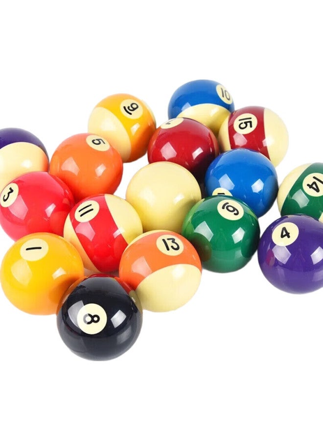 Livex Billiard Table, Black 8 Ball, American Pool Balls, 16 Colors, Large Size, Resin Balls, 57.2Mm - Image 2