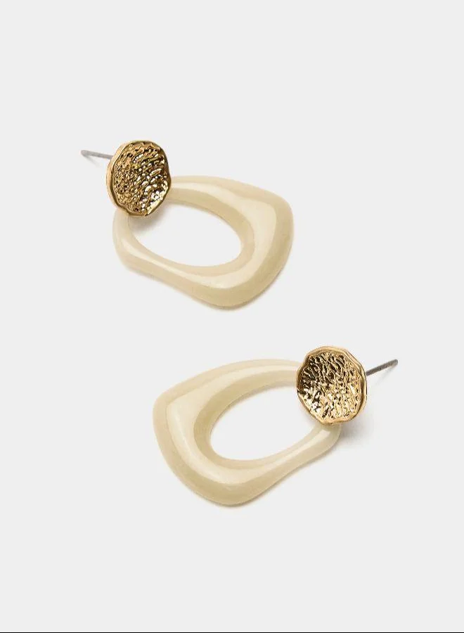 بارفوا أقراط طويلة الدائرية