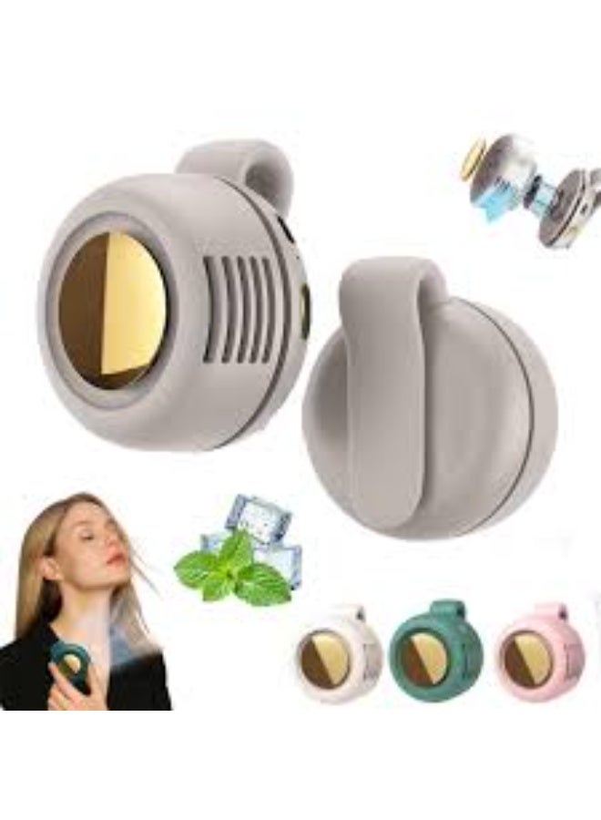 Dreamzon Portable Waist Fan, Adjustable Waist Fan Minature Bladeless fan with Clip for Indoor Outdoor - Image 4