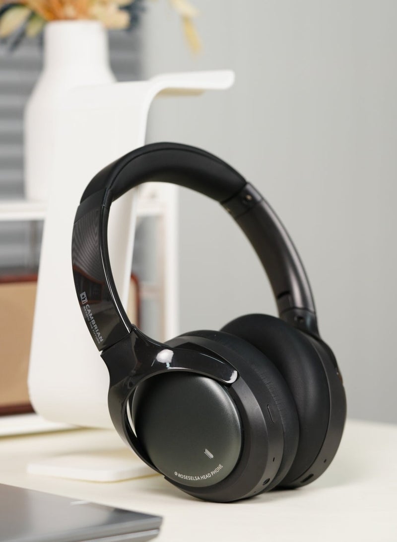 ROSESELSA CAMBRIAN Over Ear Headphones  Wireless Bluetooth Gaming Headphones & Headsets with 100H Playtime, Hybrid ANC and 3.5mm Wired Dual Mode - Image 3