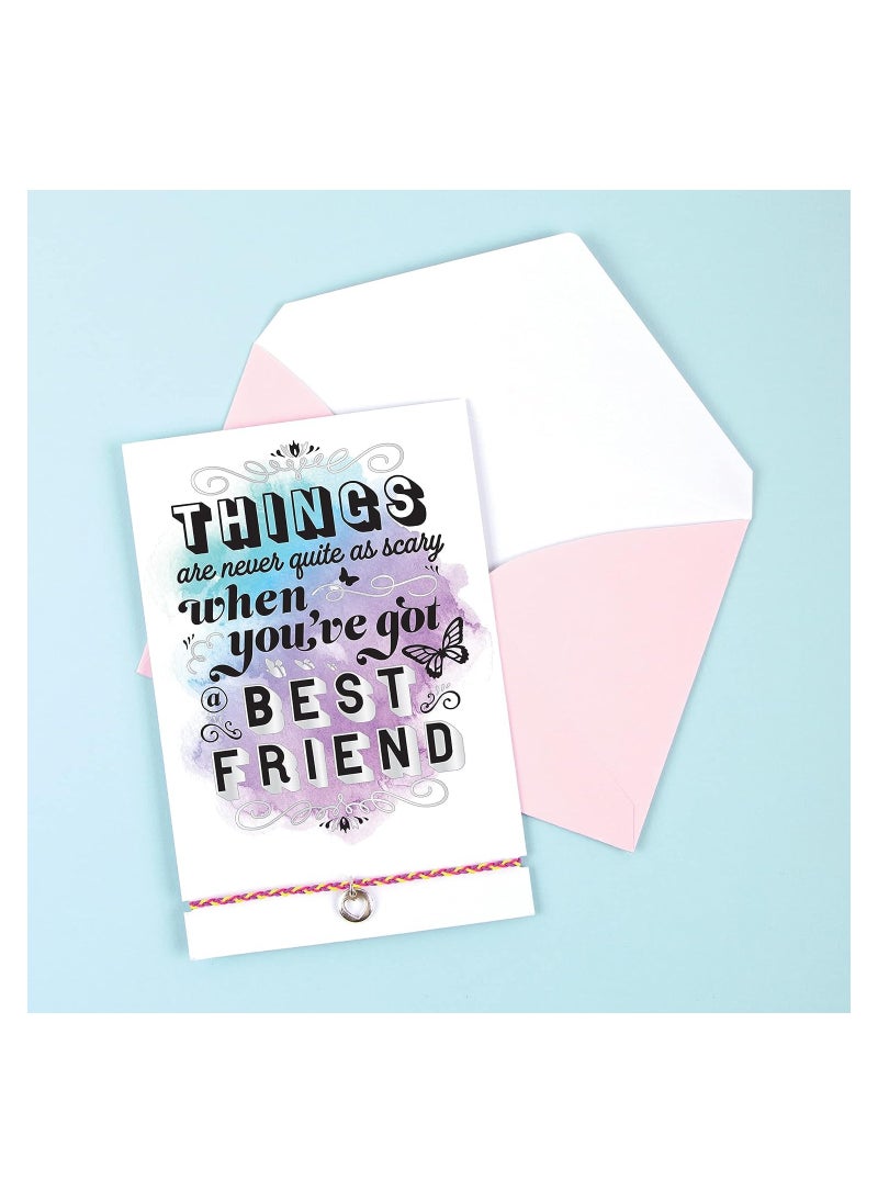 Make It Real Make It Real  Greeting Card & Jewellery Studio Craft Kit for Kids Creative Kit  - Image 3