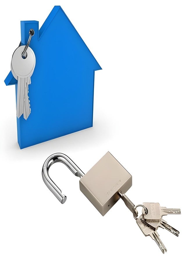 Oblivion Lock for Home - Multipurpose Solid Keys Padlock - Corrosion Resistant and Waterproof Heavy Duty Security Lock for Main Door, Gate, Dormitory, Shops, Offices and Shutters (2, 70mm) - Image 5