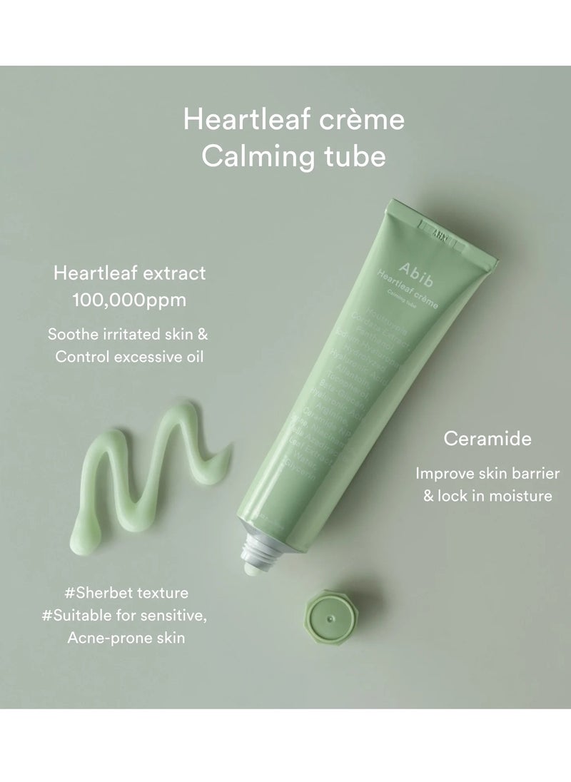 abib - Abib Heartleaf Creme Calming Tube 2.54 Fl Oz 75ml - Image 1
