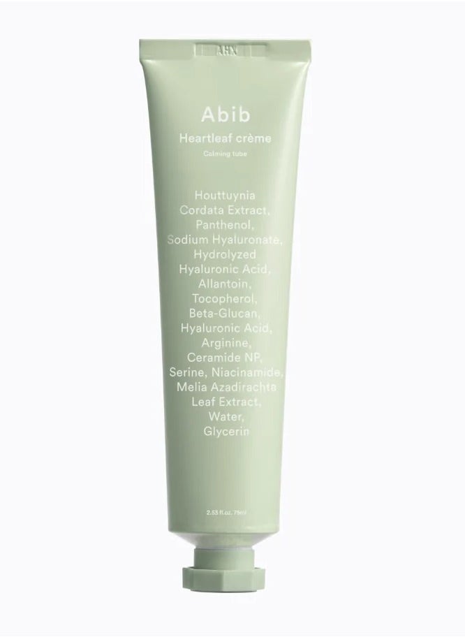 abib - Abib Heartleaf Creme Calming Tube 2.54 Fl Oz 75ml - Image 1
