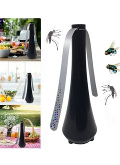 SYOSI Fly Repellent Fan, Fly Fans for Food Home Mosquito Repellent Fan, Outdoor Dinner/Party/Barbecue Desktop Flying Fan, Portable Mosquito Repellent Fan  - Image 1