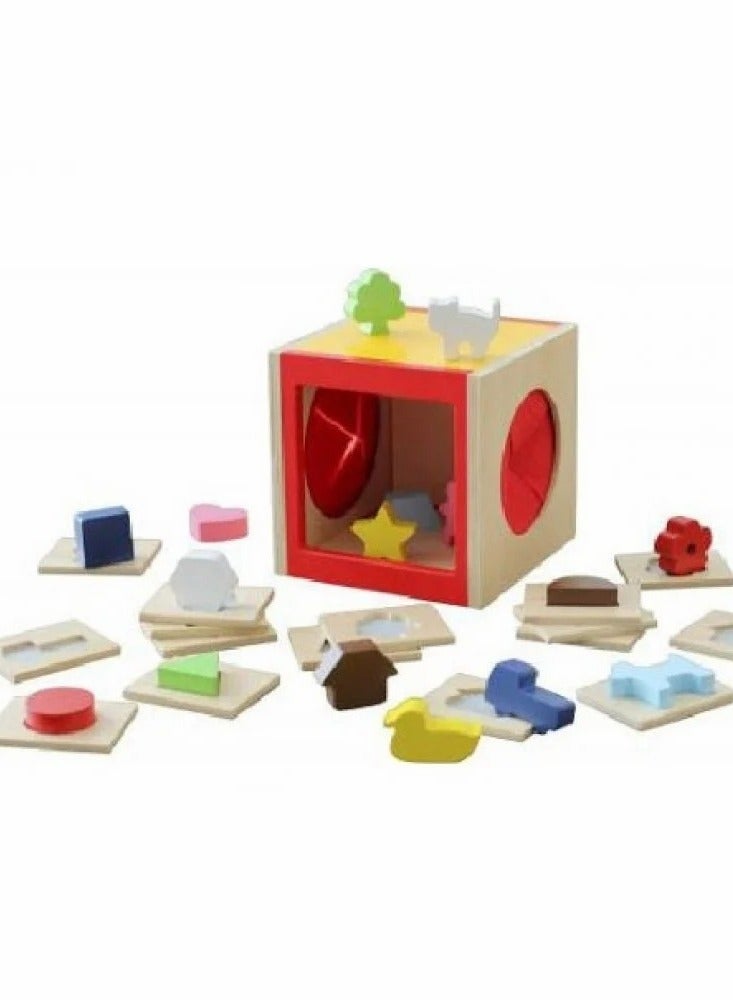 Kids Touch  Feel Sensory Puzzle Box - Educational Sensory Development - Image 5