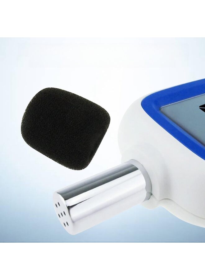 يُسلِّم مقياس ديسيبل بتقنية البلوتوث، قارئ مستوى الصوت الرقمي مع تسجيل البيانات، مقياس ديسيبل ذكي للضوضاء من 30 ديسيبل إلى 130 ديسيبل مع تثبيت البيانات وشاشة LCD بإضاءة خلفية، مقياس مستوى ضغط الصوت الموزون للتيار المتردد للفصول الدراسية. - Image 2