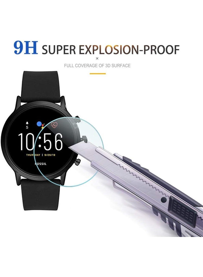 Y&D 3Piece For Fossil Gen6 44mm HD Tempered Watch Glass Film - Image 5