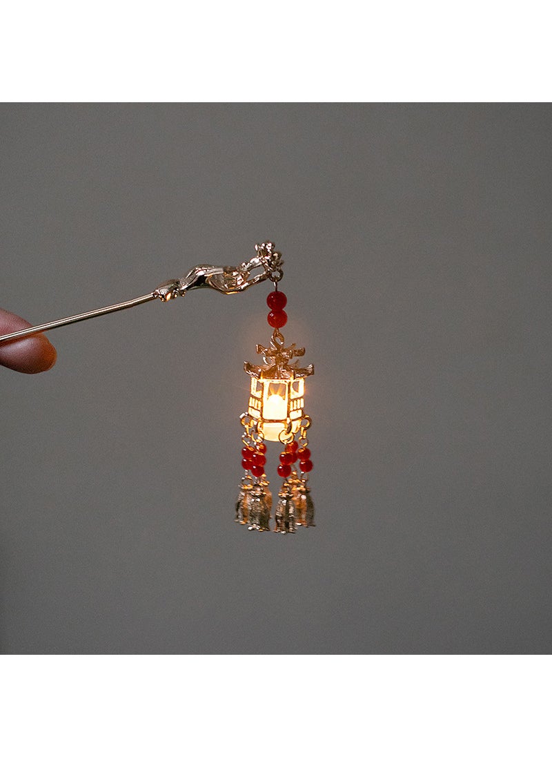 Generic - Vintage Hanfu Hairpin Tassel Lantern AccessoryOne hairpin (J276) One hairpin (J276) - Image 1