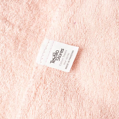Textila Stores Textila 100% Cotton Hair Wrap Towels for Women (Pack of 2, Raspberry & Pink) – Soft & Absorbent Turban Towels for Long, Curly, Frizz-Prone Hair - Image 5