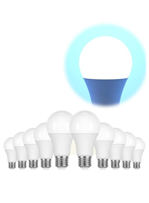 10 packs Of E27 Screw LED Bulb – Cool White 6500K,1200LM, Non-Dimmable