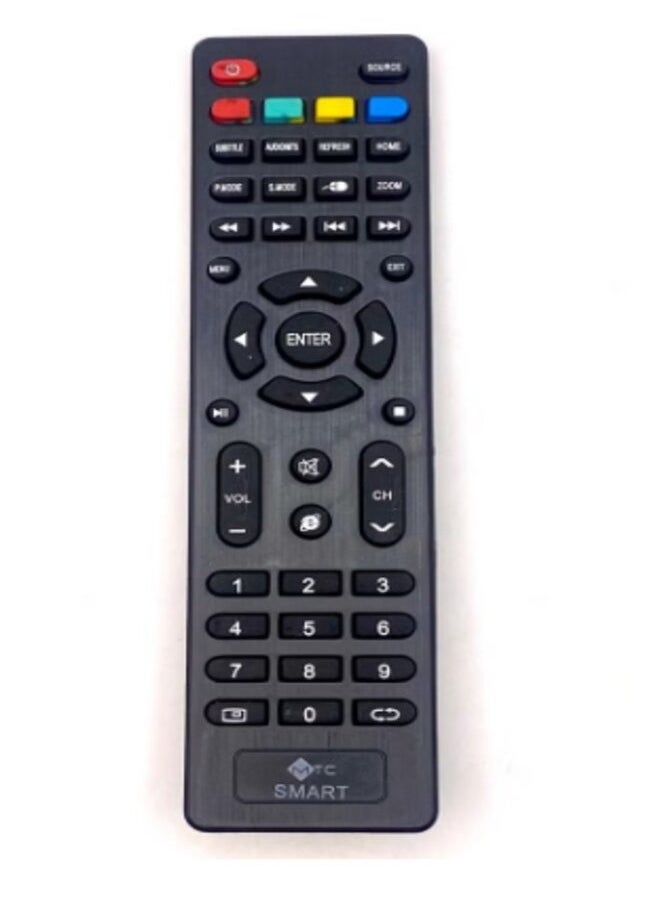 MTC MTC DANSAT 2018 Asianet HD set top box, Suitable for your TV Remote Controller (Black) 