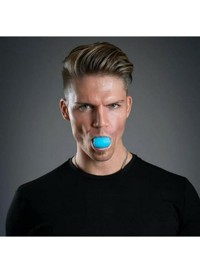 EXPORTTANZA B-BUCKET Jawline Exerciser Jaw, Face, and Neck Exerciser - Define Your Jawline, Slim and Tone Your Face, Look Younger and Healthier - Helps Reduce Stress and Craving- Free Jawline Rop Hanger For neck - Image 4
