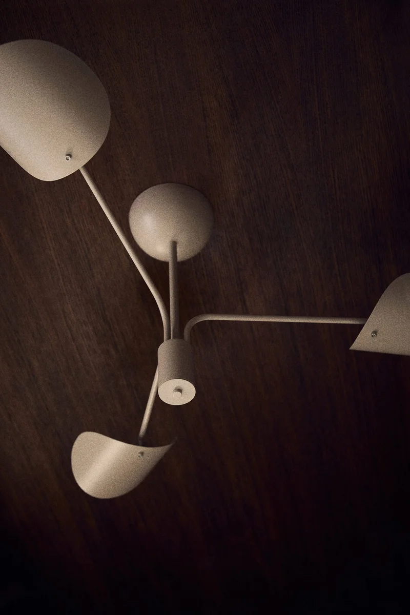 H&M Three-branch ceiling light