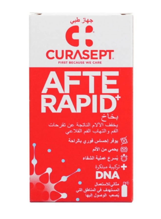 Curasept Afte Rapid Spray 15ml – Fast Relief for Mouth Ulcers & Oral Pain - Image 3
