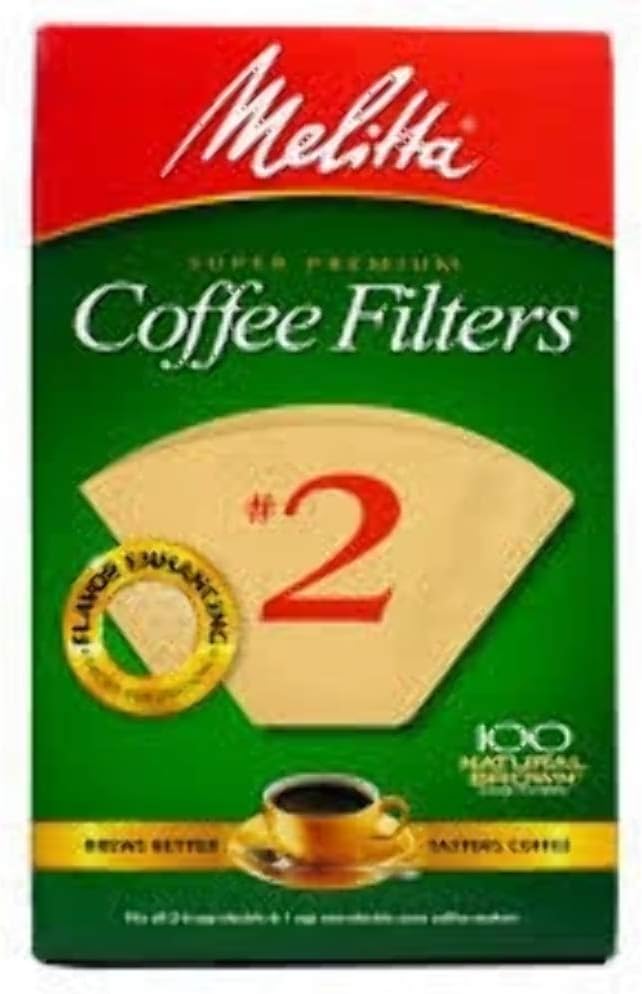 Melitta 622752 100CT 2 BRN Filter 2 Pack
