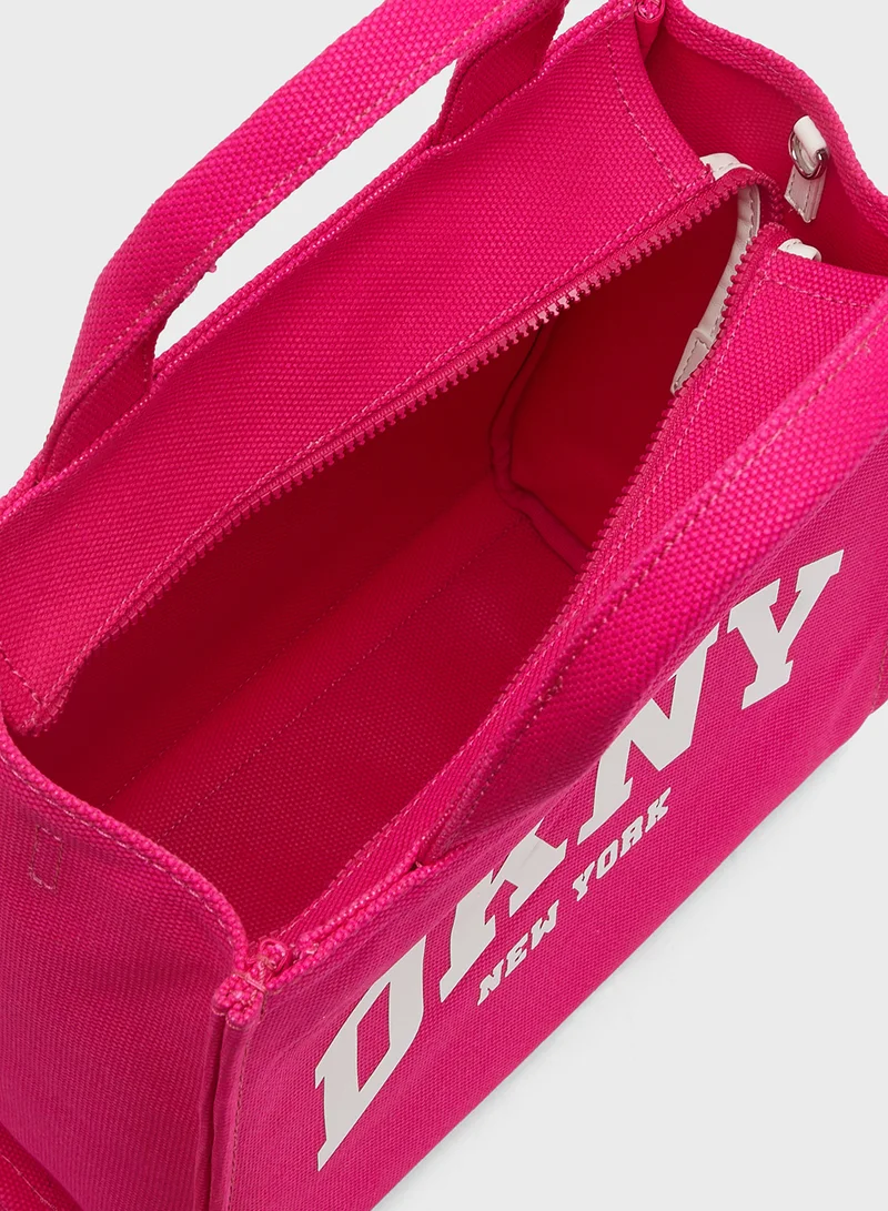 DKNY Logo Hadlee Tote Bag