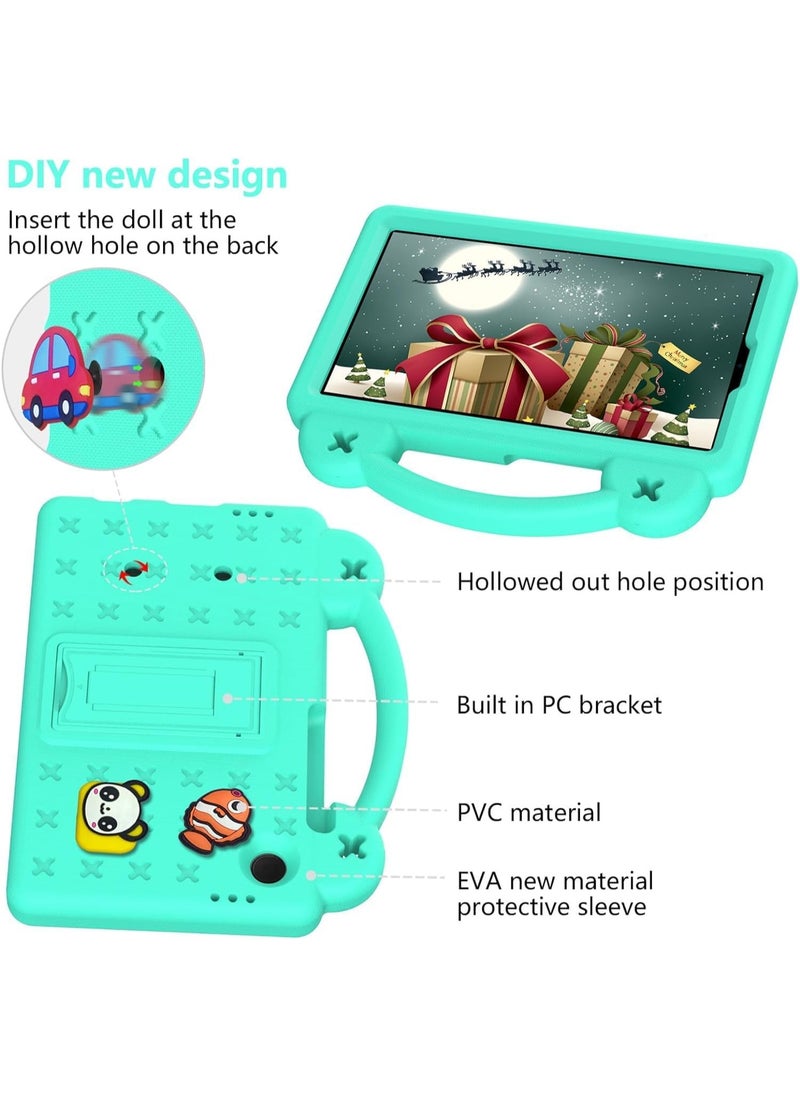 Generic - Samsung Galaxy Tab A9 (2023), Shockproof Protective Case with Shoulder Strap Handle Holder, Lightweight EVA Kid-friendly, Drop Resistant - Image 1