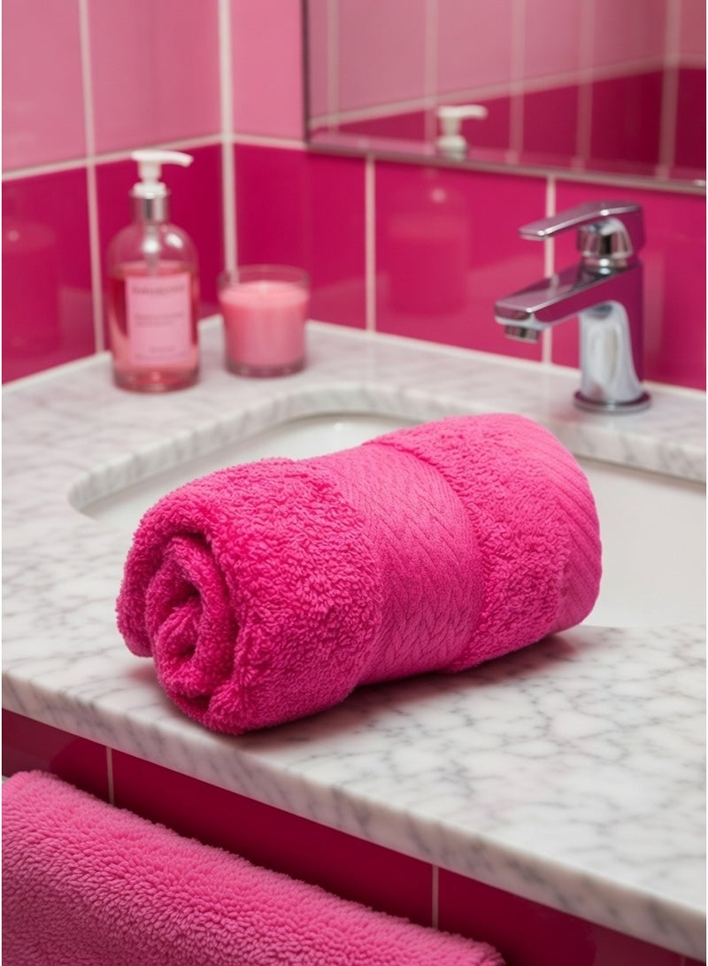 Notte Bianca Nb Hand Towel Fucia 50X100 Gsm 730 Soft Excellent Absorbing - Image 1