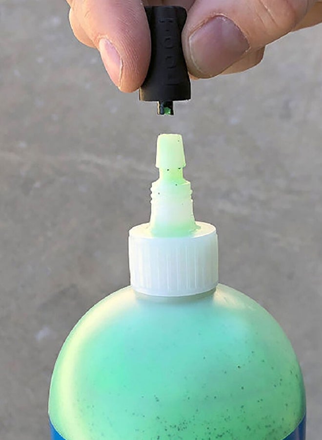 سلايم 10009 مانع تسريب إطارات السيارة قابل للذوبان في الماء أخضر 946 مل - Image 2