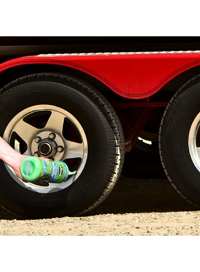 سلايم 10009 مانع تسريب إطارات السيارة قابل للذوبان في الماء أخضر 946 مل - Image 3