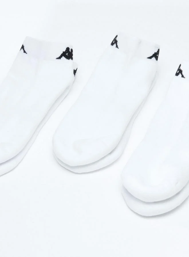 Kappa Set of 3   Kappa Ankle Length Socks