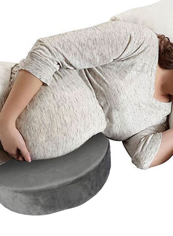 MARGOUN Pregnancy 4 Pack Pillow Wedge For Sleeping belly Support, Maternity Wedge Pillow Dark Grey  - Image 5