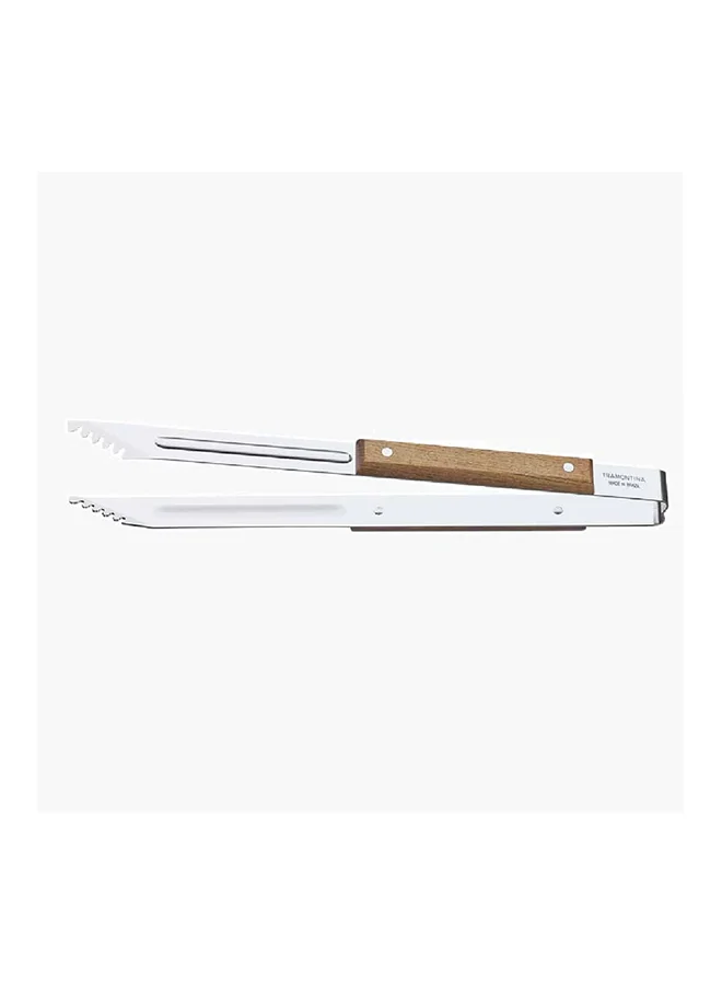 Tramontina Tramontina Barbecue 37 cm Meat Knob with Stainless Steel Blade and Wooden Handle
