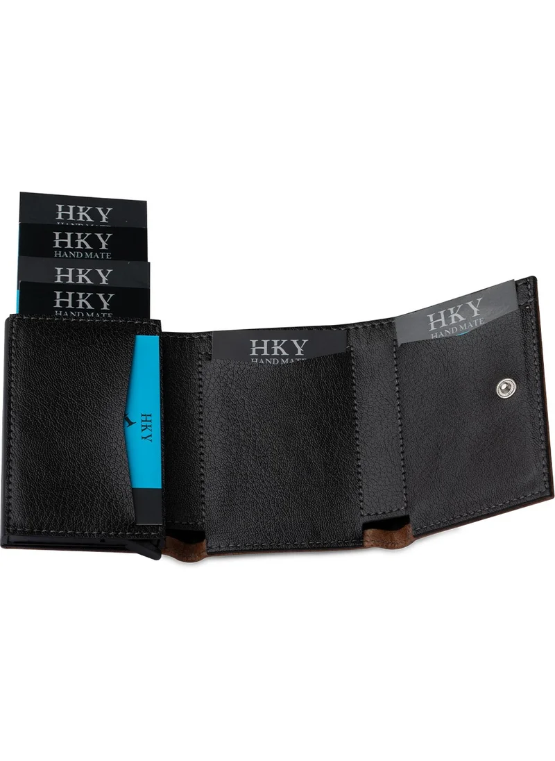 اتش كي واي Personalized Artificial Mechanism Card Holder & Wallet Pen Keychain Gift