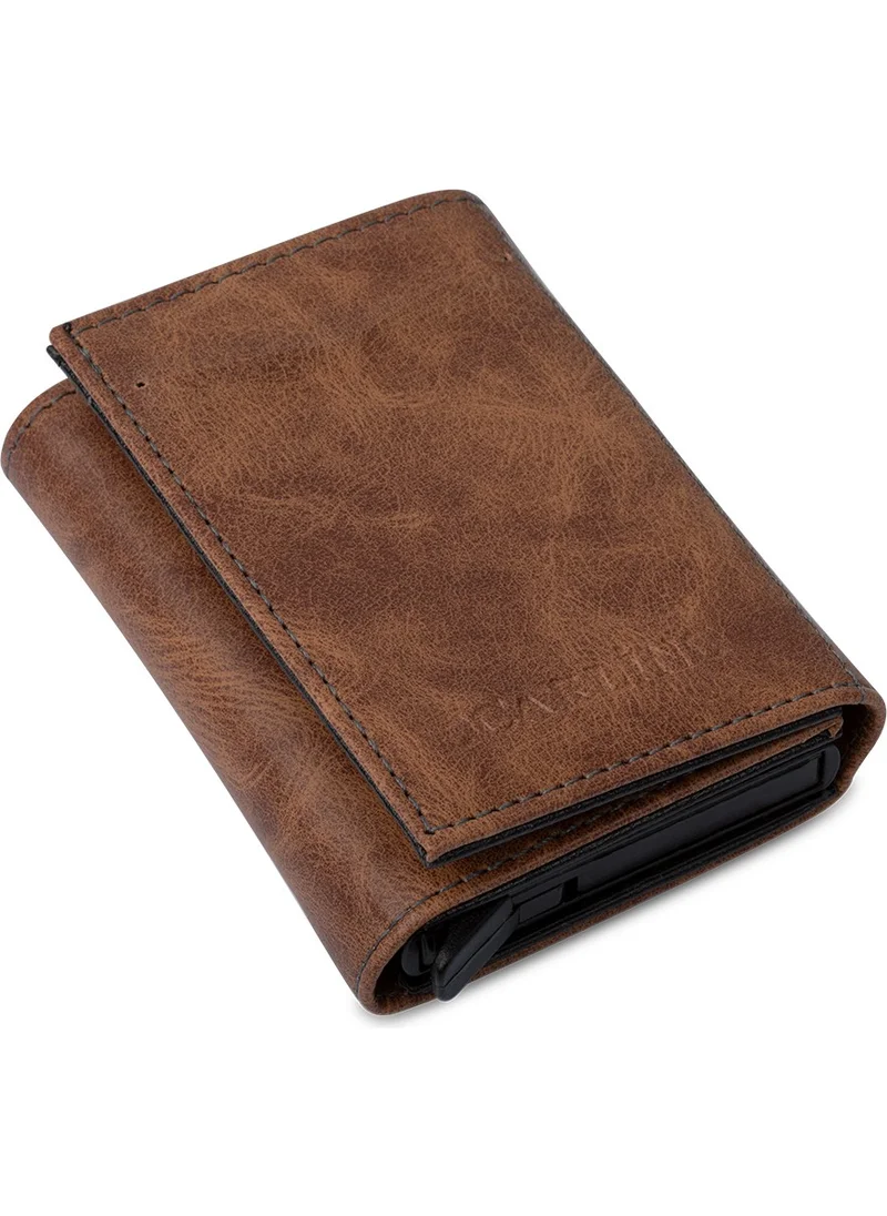 اتش كي واي Personalized Artificial Mechanism Card Holder & Wallet Pen Keychain Gift