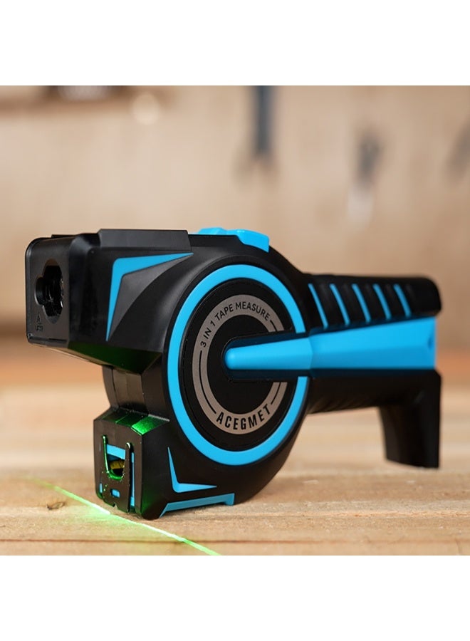 3-in-1 Digital Bluetooth Laser Tape Measure – Smart Measuring Tool with Real-Time Display, 192-inch Steel Blade, 98-inch Standout, High Precision 1mm, IP56 Dust & Splash Resistant – Portable Laser Distance Meter  - Image 1