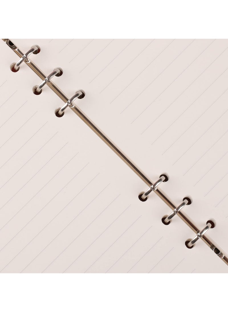 A5 Thickened Leather Notebook Business Binder Notepad Office Sudent Meeting Minutes Diary (160 Pages Green) - Image 4