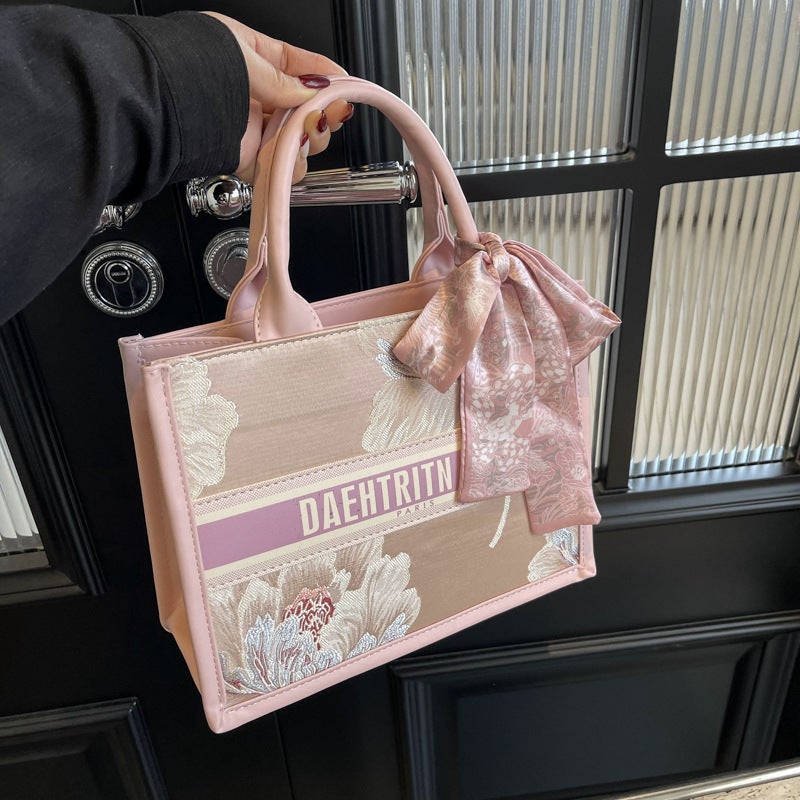 New Chinese Style National Style Bag Women'S Large Capacity Summer Shoulder Handbag New Tote Bag - Image 3