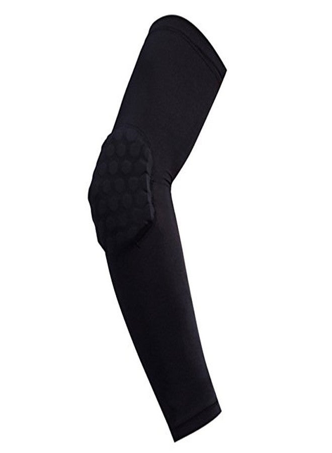 Nema NM Nema Honeycomb Crashproof Basketball Arm Sleeve Elbow Support - Black - XL - Image 1