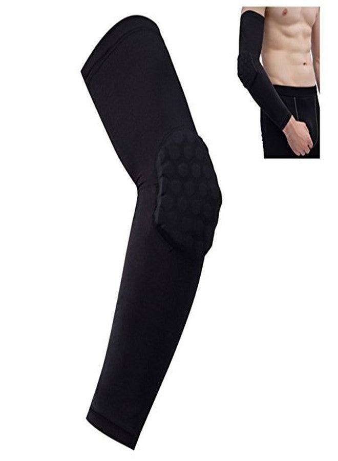 Nema NM Nema Honeycomb Crashproof Basketball Arm Sleeve Elbow Support - Black - XL - Image 3