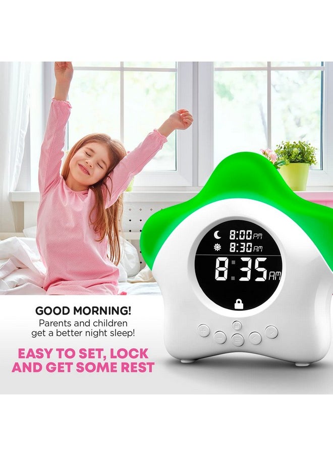 Stay-In-Bed Clock For Kids - Toddler Sleep Training Clock, Night Light & Alarm Clock - pzsku/ZAE34C7054C5C31DB8446Z/45/_/1735214497/5c757a52-099c-4032-9117-71c9ddd3e80e