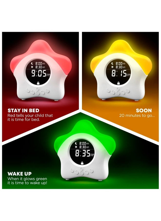 Stay-In-Bed Clock For Kids - Toddler Sleep Training Clock, Night Light & Alarm Clock - pzsku/ZAE34C7054C5C31DB8446Z/45/_/1735214581/98d2c015-5789-46b9-9a80-3bca026253f6