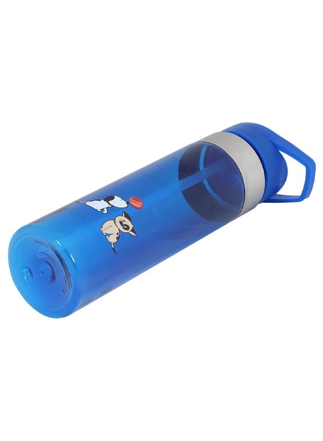 Biggdesign Dogs Tritan Design Water Bottle 650 ML Blue - Image 4
