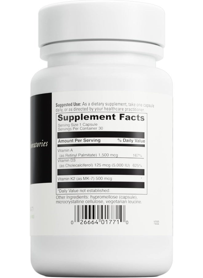 Davinci ADK Dietary Supplement for Adults - 30 Capsules - Image 2