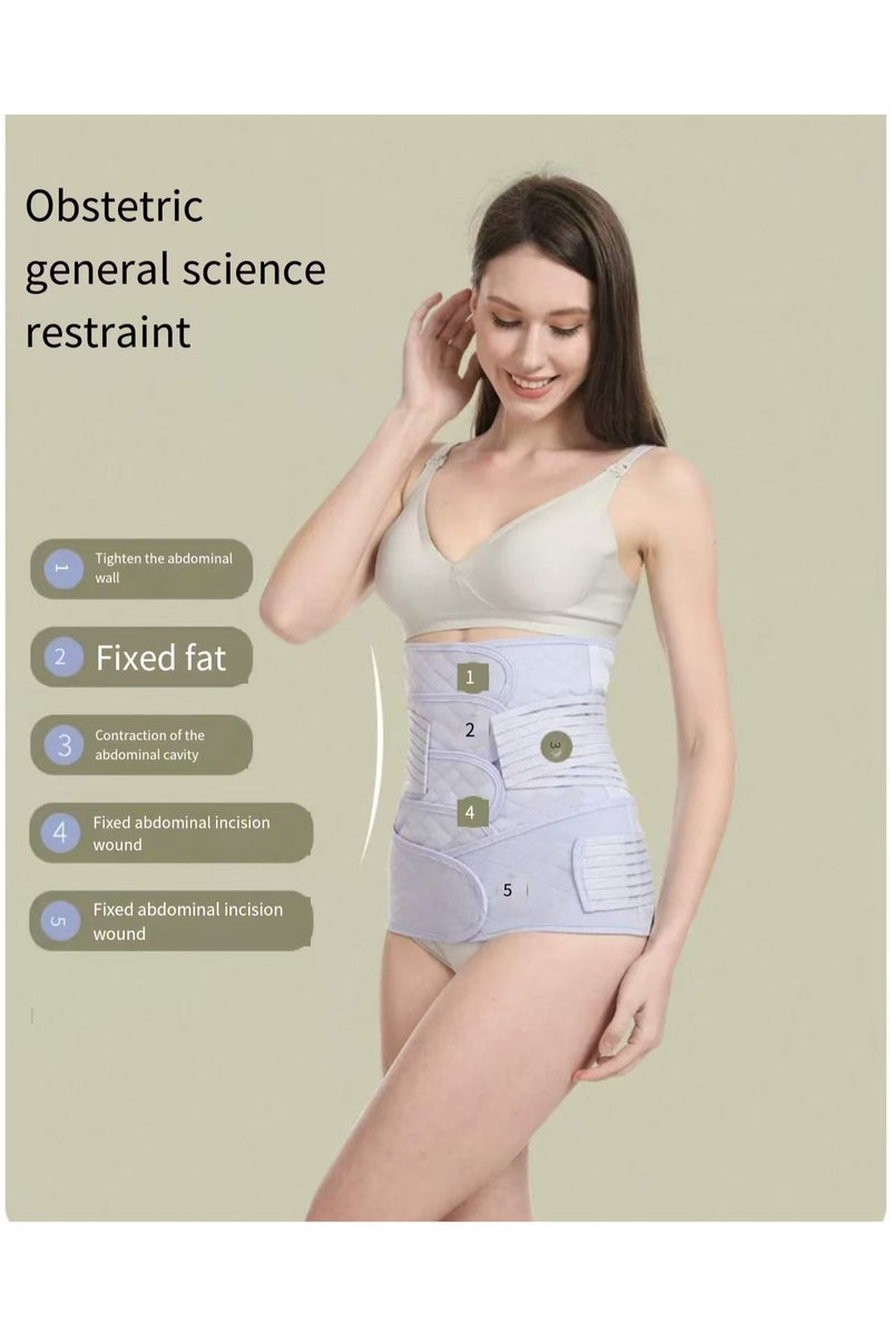 Four in one postpartum support with purple color - Image 4