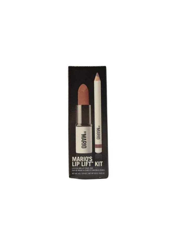 MAKEUP BY MARIO Mario'S Lip Lift Kit Pink Nude:: Ultra Suede Lipstick In Sam And Sculpting Lip Pencil In Hugh  - Image 2