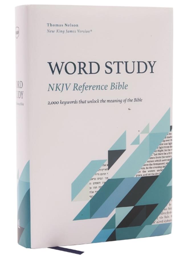 NKJV, Word Study Reference Bible, Hardcover, Red Letter, Thumb Indexed, Comfort Print : 2,000 Keywords that Unlock the Meaning of the Bible 