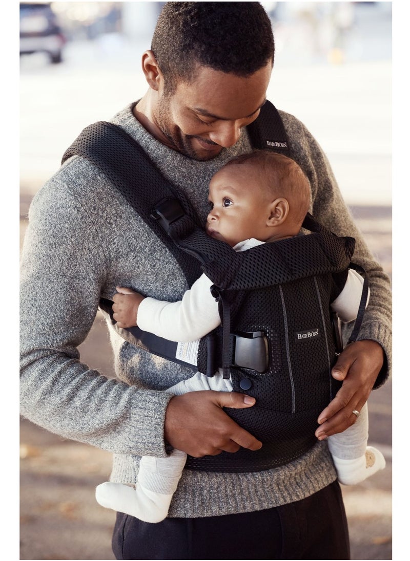 BABYBJORN Baby 3D Mesh Carrier One Air Black  - Image 3